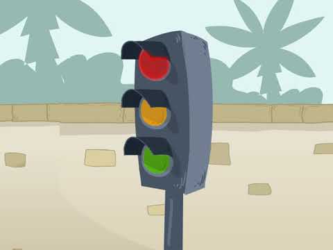 السلامة أثناء عبور الشارع